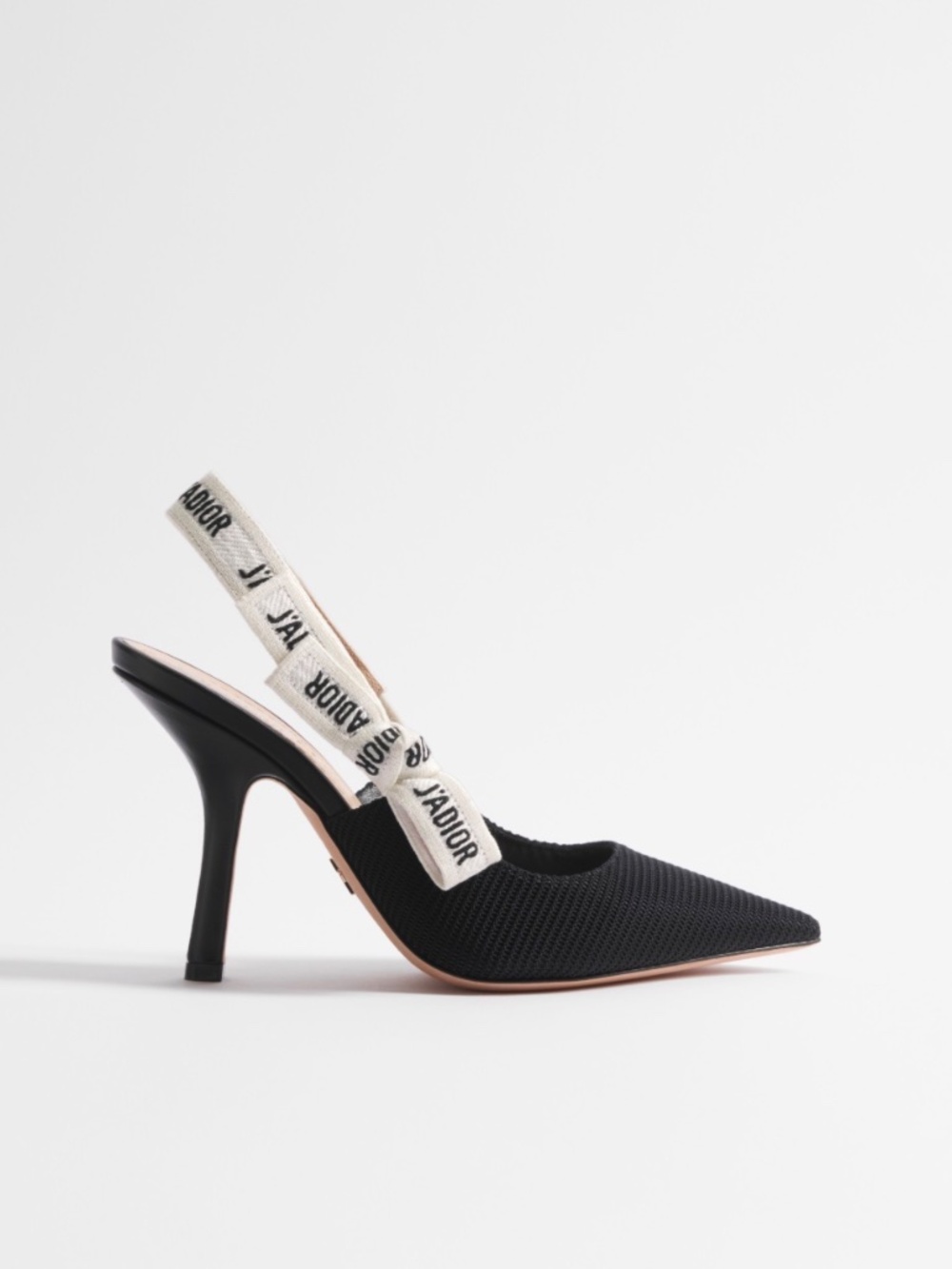Black Dior J’Adior Slingback Pump -Size EU 39 (US 8.5-9) - Picture 2 of 7